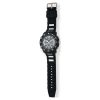 U.S. Polo Assn. Adult Male Sport Analog/Digital Watch with Black Rubber Strap (US9544WM)