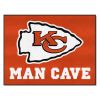 NFL - Kansas City Chiefs Man Cave All-Star Mat 33.75"x42.5"