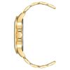 Armitron Men's Dress Watch with Navy Round Dial and Gold Tone Bracelet