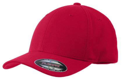 Sport-Tek Flexfit Performance Solid Cap STC17 (Color: True Red)