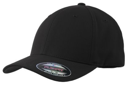 Sport-Tek Flexfit Performance Solid Cap STC17 (Color: Black)