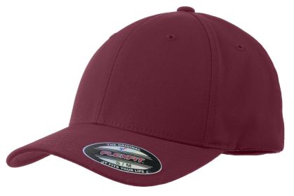 Sport-Tek Flexfit Performance Solid Cap STC17 (Color: Maroon)